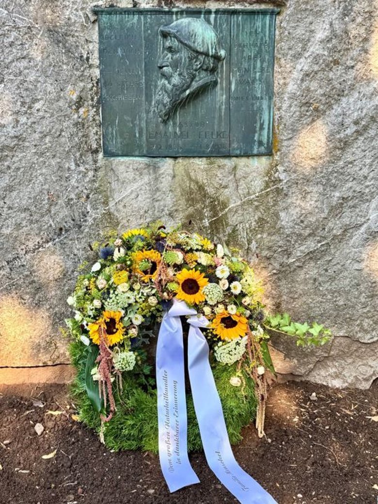 Grab von Emanuel Felke auf dem Friedhof Bad Sobernheim