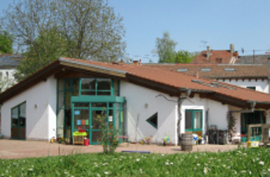 Foto des Gebäudes des städtischen Kindergartens Bad Sobernheim